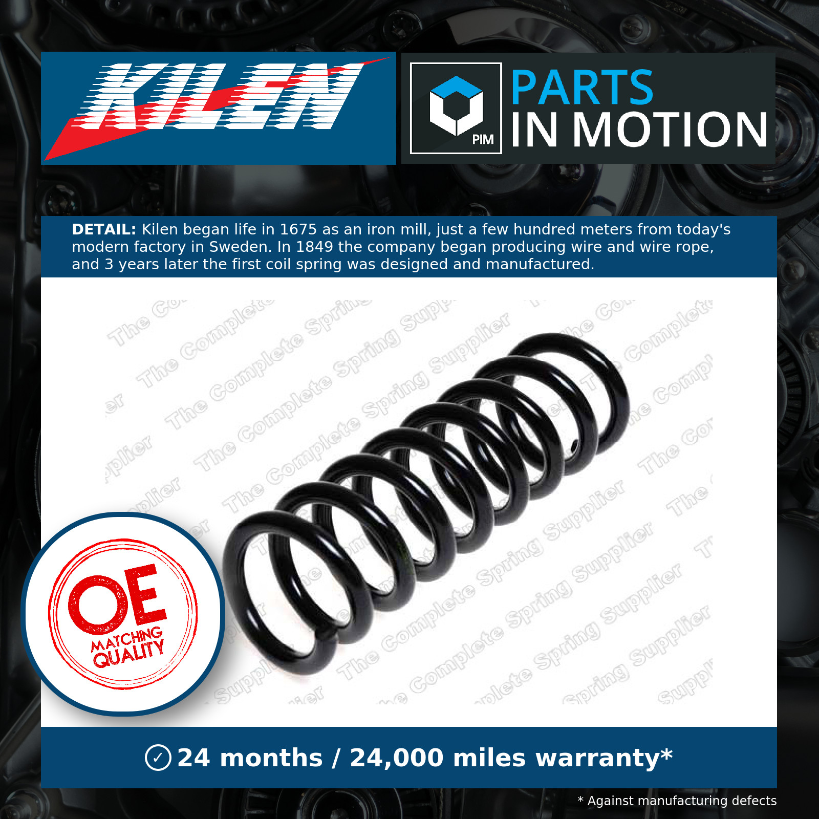 Fits LESJOFORS LS4256834 Coil spring LS4256834 Coil spring rear L/R ( ⭐UK Stock⭐ - Image 9