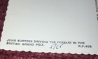 Vintage RPPC John Surtees Ferrari 1965 British Grand Prix Post Card — photo 3