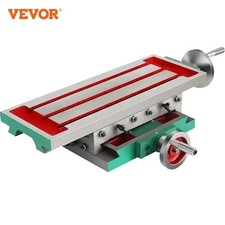 TAVOLO A CROCE 2 ASSI PER TRAPANO E FRESATRICE PIANO DI LAVORO REGOLABILE GHISA