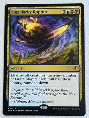Singularity Rupture 228 R Edge of Eternities