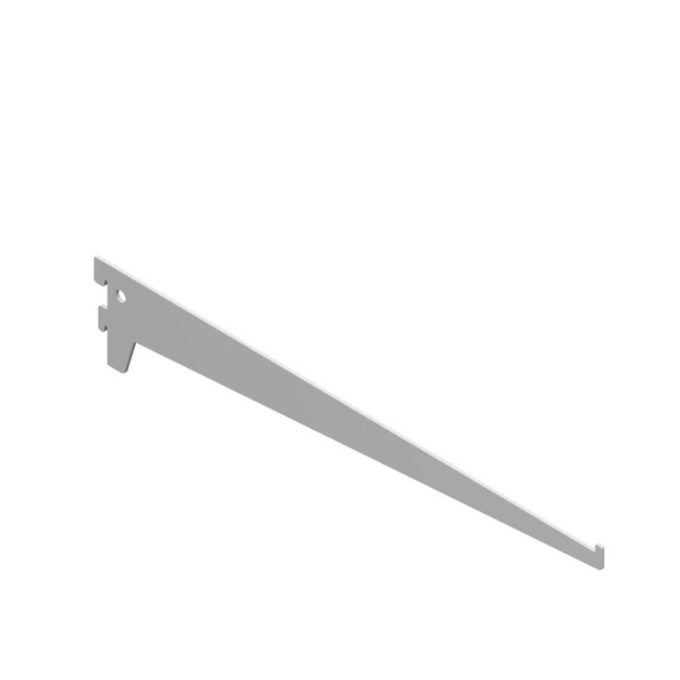 10103-00003= Single Regal Träger T 300 mm weißalu CLASSIC 32 von Element System