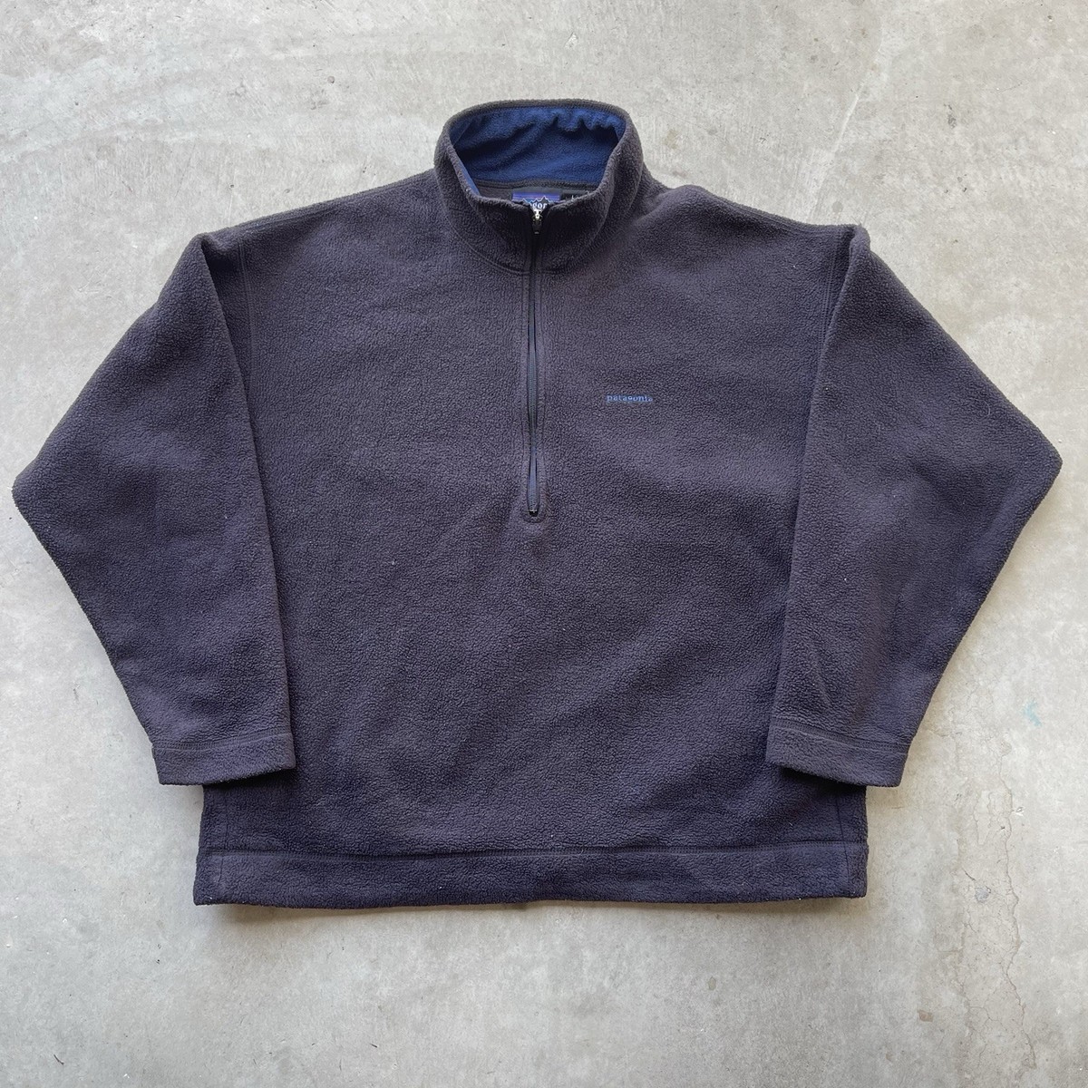 Vintage 90s Patagonia Synchilla 1/4 Zip Fleece Pullover Made in