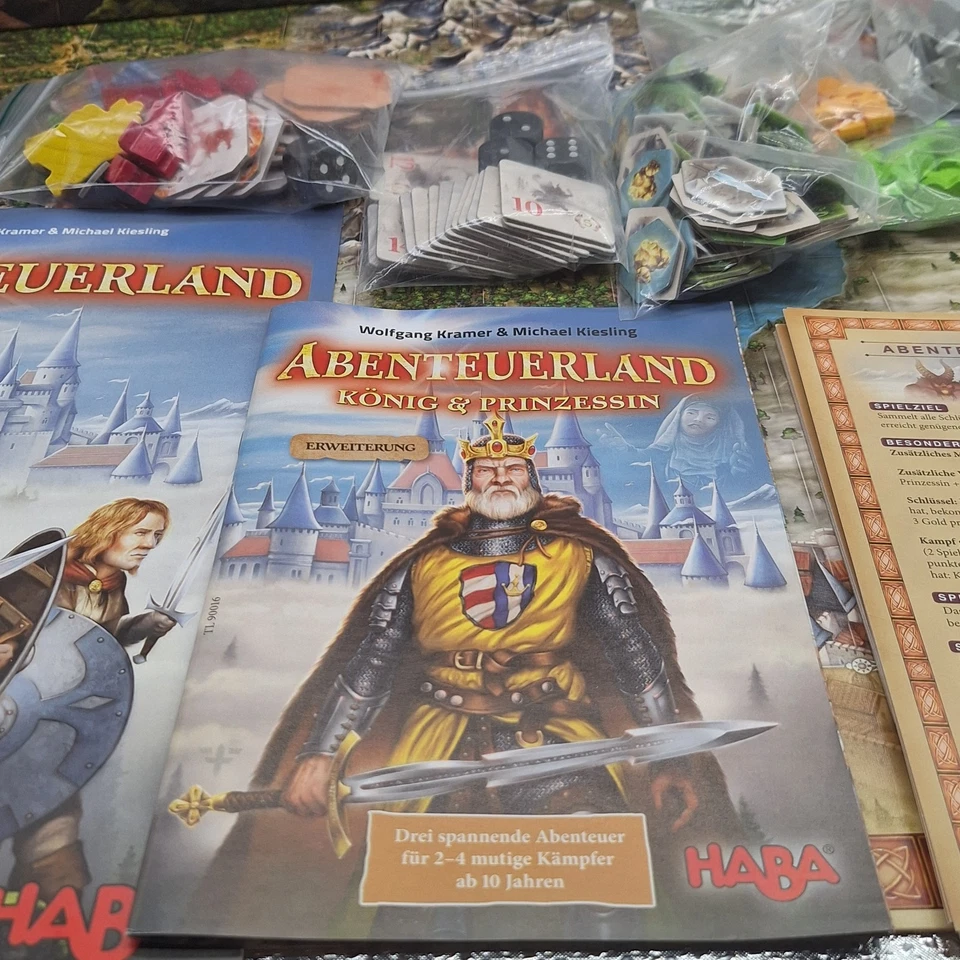 Abenteuerland + Erweiterung König & Prinzessin- Haba- Vollständig - Bild 3 von 4