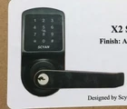 SCYAN X2 Smart Door Lock  keyless Touchscreen Keypad Access Auto Locking