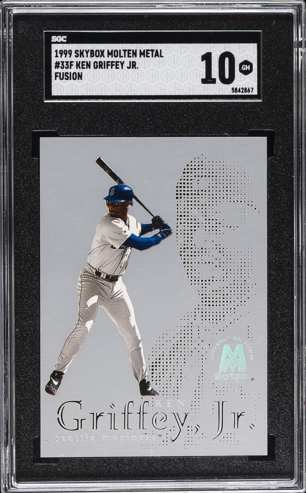 Ken Griffey Jr. 1999 Skybox Molten Metal #33F Fusion Price Guide