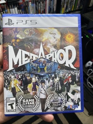 Metaphor: Refantazio Launch Edition - PS5  Brand New! Free Shipping!