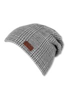 Sterntaler Slouch-Beanie Blockkaro