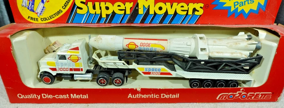 Transportador de cohetes Majorette Super Movers escala HO semi Foto 2 de 3