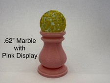 Glass Marble With Display Included lot 7594