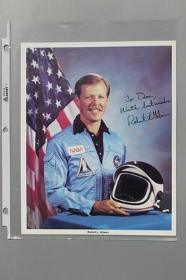Astronaut Autograph - Space - Shuttle - ROBERT L. GIBSON - Signed Inscribed