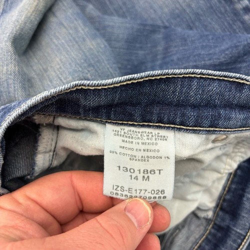 Riders Lee Women's Vintage 90s Relaxed Jeans Blue 5-Pocket Size 14M - Picture 7 of 12