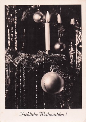 Postcard Vintage(1)DEU/Germany Frohliche Weihnachten W.3 UP (#599)