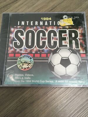 1994 International Soccer (PC, 1994) Vintage Windows Game World Cup Series NEW