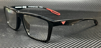 EMPORIO ARMANI EA4189U 50171W Shiny Black 55 mm Sunglasses | eBay