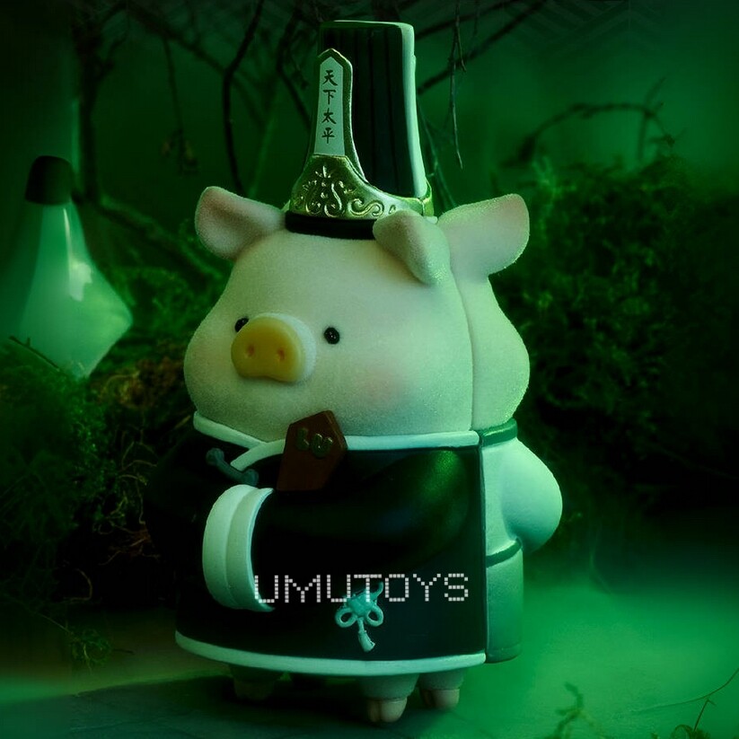 Lulu The Piggy Black and White Impermanence Halloween 7.3cm/2.8In