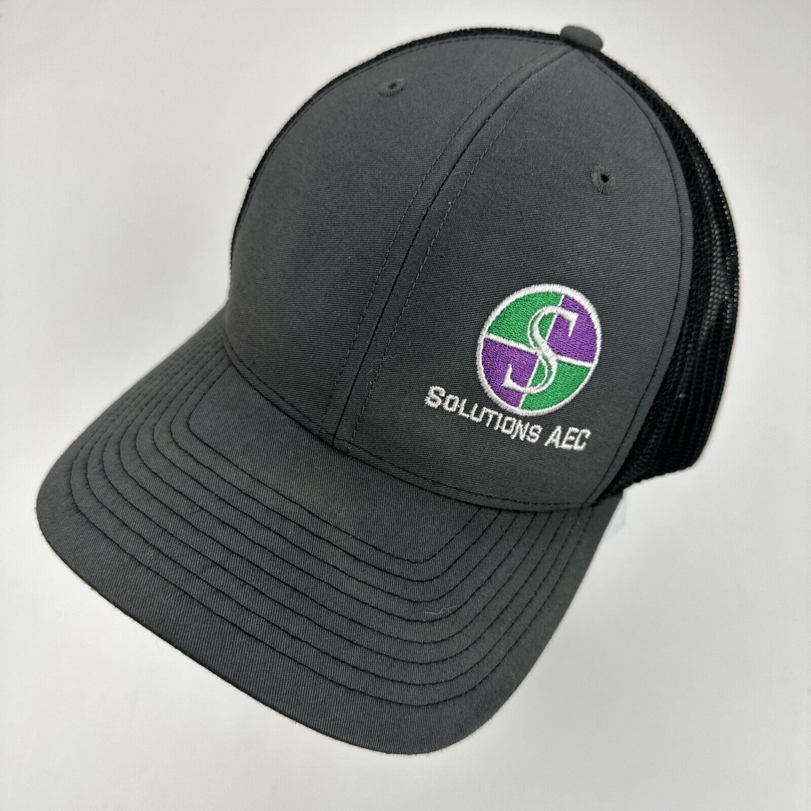 Solutions AEC Ball Cap Hat Snapback Baseball - image 1