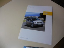 OPEL MERIVA Japanese Brochure 2004/02 TA-X01Z16 Z16 Red Memo