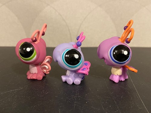 Authentic Littlest Pet Shop #1557 #1558 #1559 Baby butterfly Petriplets - Picture 5 of 12