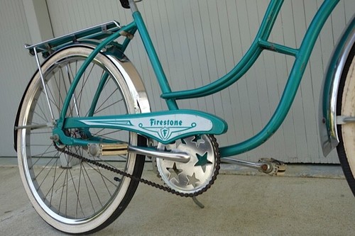 vintage firestone bicycle