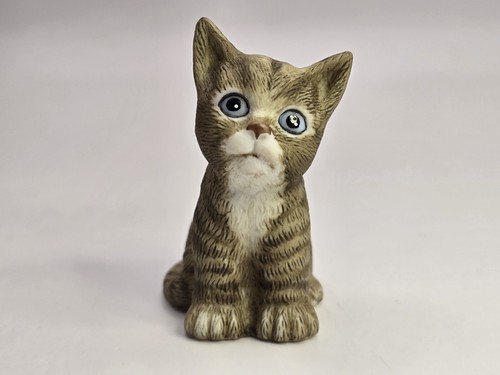 From the Attic Giordano Miniature Figurine Trinket Cat Kitty 1986 In Box - Picture 3 of 7