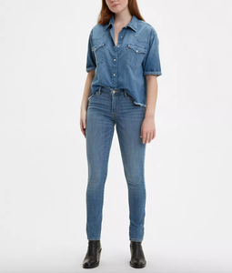 Levi's 711 Skinny Damen Jeans-Indigo Strahlen | eBay