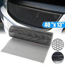 40x13 Universal Black Car Grille Mesh Net Sheet Aluminum Rhombic Auto Grill 40x13 Universal Black Car Grille Mesh Net Sheet Aluminum Rhombic Auto Grill