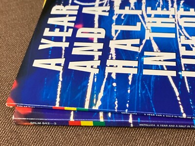METALLICA A Year And A Half In The Life of JAPAN Laser Disc 3-LD