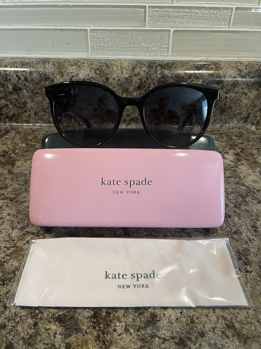 Kate Spade New Melanie Black Sunglass with Gray Lenses  display picture 1
