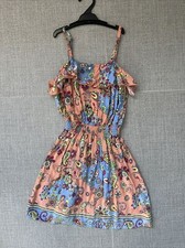 Target Girl Sz 10 Floral Dress Knee Length Vgc As New
