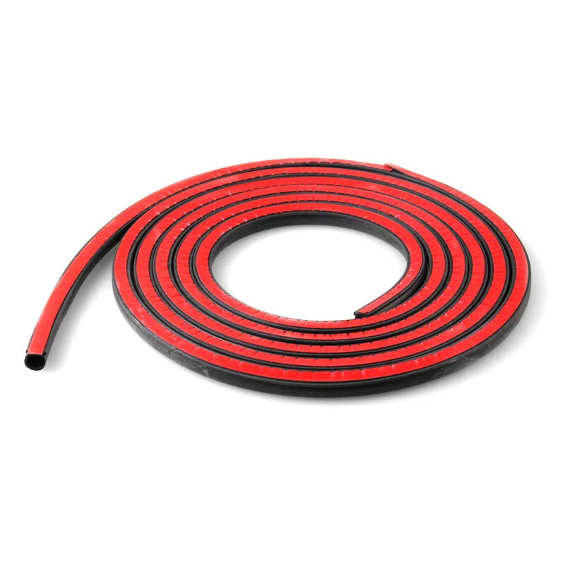 Tira de sello de goma para coche 8M pequeña en forma de D - sello de borde de maletero, capó y ventana Foto 3 de 4