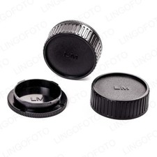 Body Cap  Rear Lens Cap Protector Set Lens Cap Set for Leica M LM Camera Lenses