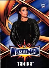 Tamina Superstar 2017 Topp WrestleMania Wrestling Card
