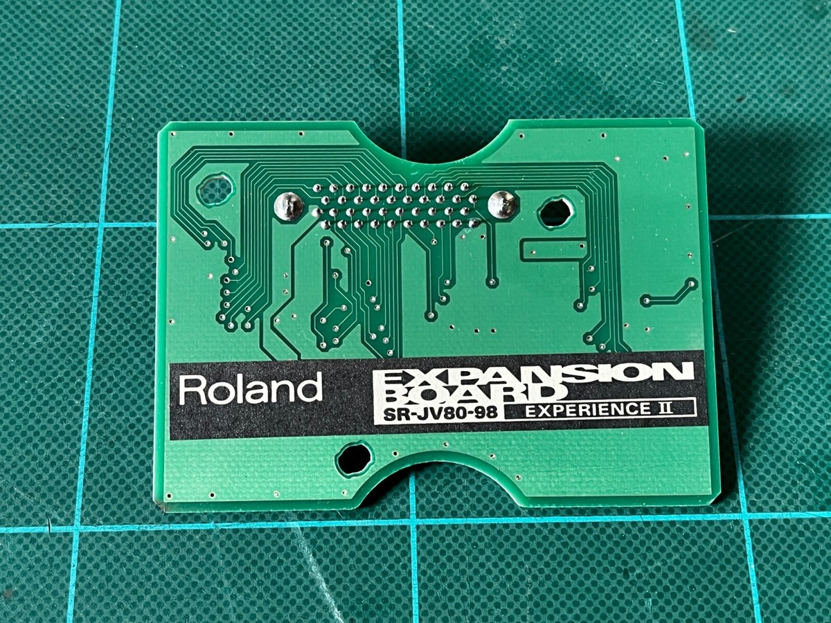 Roland SR-JV80-98 EXPERIENCE Ⅱ Roland SR-JV80-98 Experience 2 Expansion Board | eBay