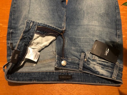 SILVER SUKI CURVY FIT MID RISE SKINNY DISTRESSED JEANS 33 X 29 NWT VERY NICE! - Picture 8 of 11