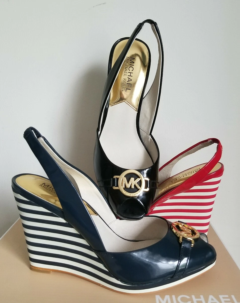 Michael kors charm sling platform pumps store