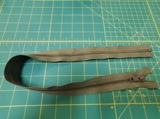 YKK 21.75" Olive w/ Brass Metal Zipper Open Ended Made in USA