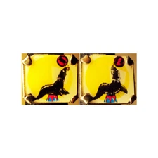 1960's Vari Vue Seal Balancing Ball Flicker Clip Ring