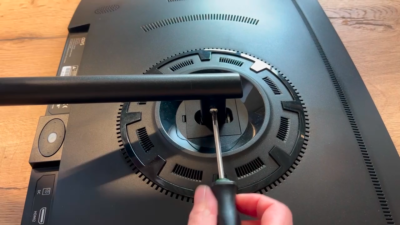 3IDEE Adaptateur VESA Compatible Avec Les écrans De Jeu HP Omen 27i - Avec Kit De Vis - 75 X 75 Mm