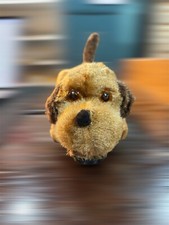 Vintage Wind Up Walking Wagging Dog Toy Working