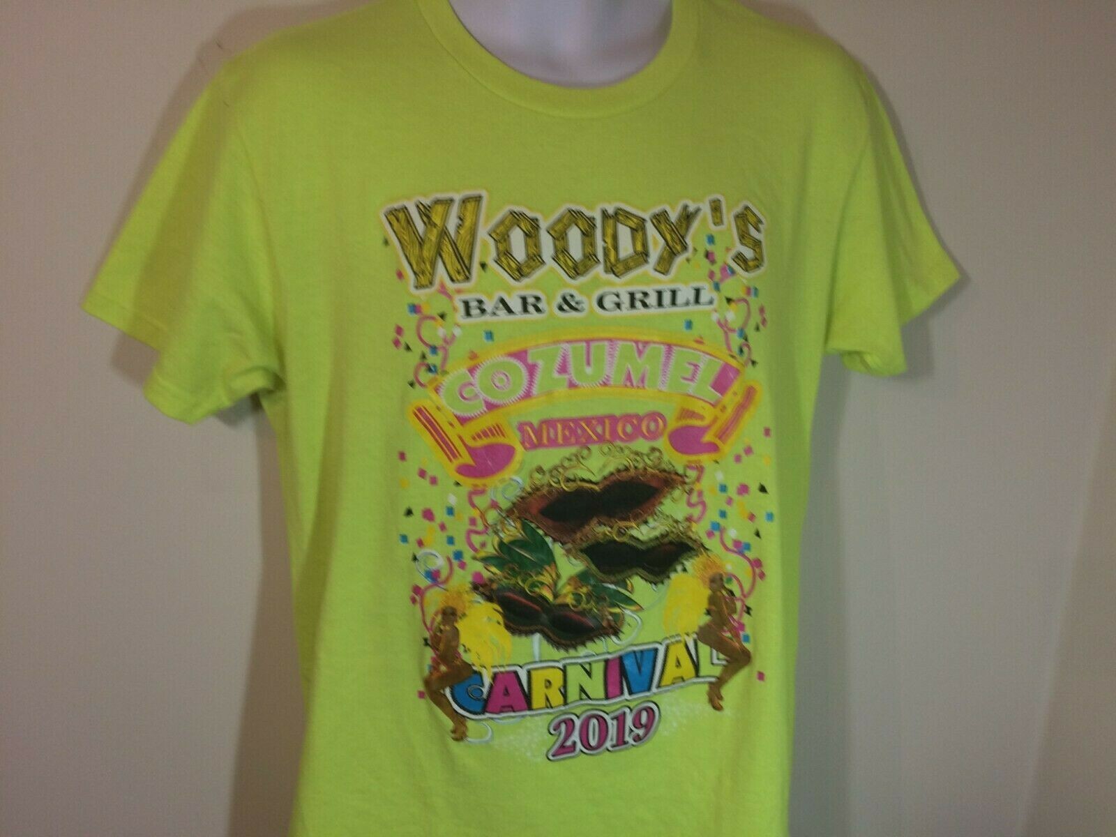 WOODY'S BAR & GRILL COZUMEL, MEXICO Adult TShirt … Gem