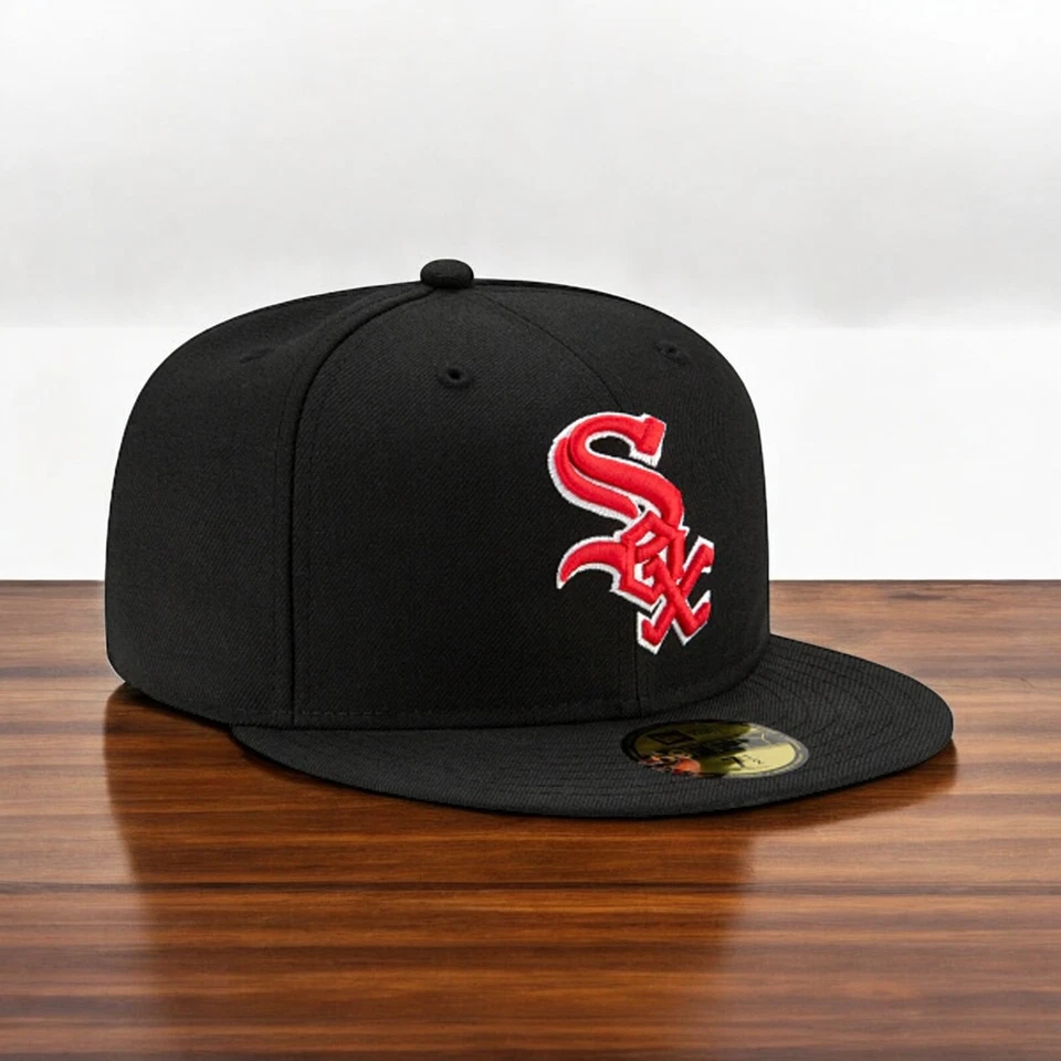 [10023361] Hombres New Era MLB Auténtico 59Fifty 5950 Equipado - Medias Blancas de Chicago Foto 3 de 4