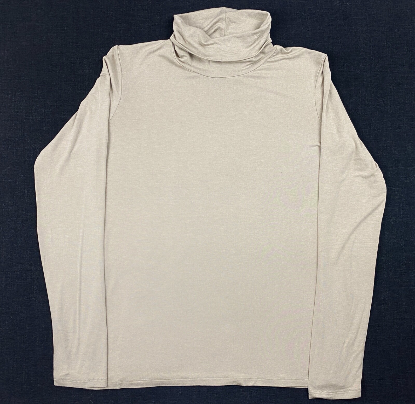 WEEKEND MAX MARA Long Sleeve Basic Top Blouse Bei… - image 2