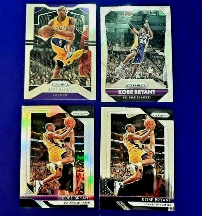 2018-19 KOBE BRYANT prizm 2 dif w/silver HOLO +2015 +2019 prizm nrmt-mt or bet