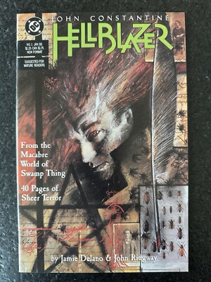 Hellblazer #1 (1988) - JOHN CONSTANTINE - Keanu Reeves - U CGC IT!!