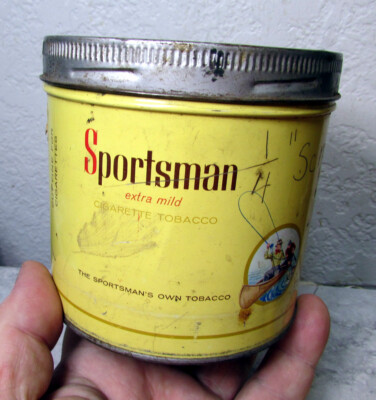 old tobacco tins ebay Antique Old Holborn 2oz Gold Tobacco