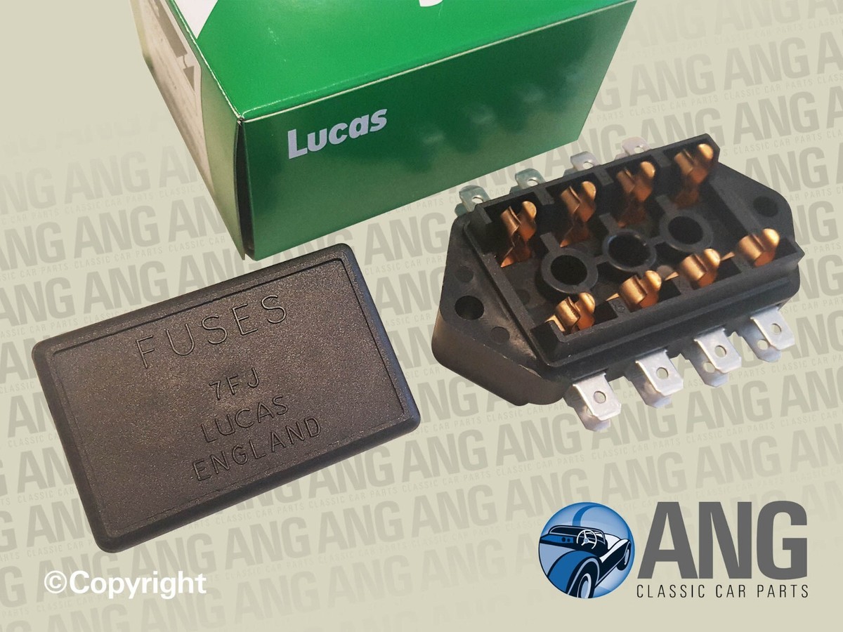 TRIUMPH TR7 (1978-1981) LUCAS 7FJ FUSE BOX & LID (37H4727A