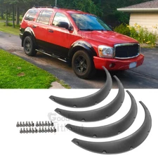 For Dodge Durango 4.5" 4X Extended Fender Flares Extra Wide Wheel Arch Body Kit