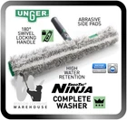 Unger Ergo Tec NINJA COMPLETE Washer Window Cleaning T bar & Sleeve Traditional