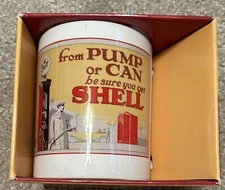 Shell Gas Station Ceramic Mug