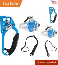 Certified Hand Ascender - Adjustable Foot Ascender - Lightweight Rope Clamp